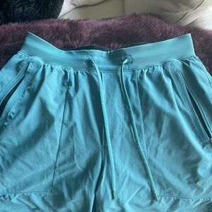 lululemon athletica Blue Athletic Shorts